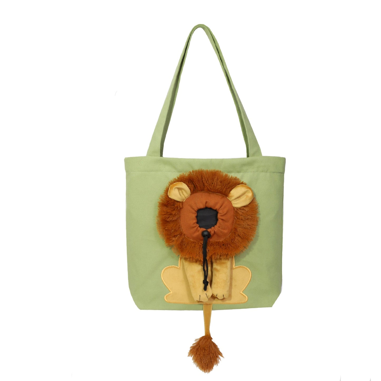 Stilvoller Lion Tote Bag: Überall mit Katze & Hund