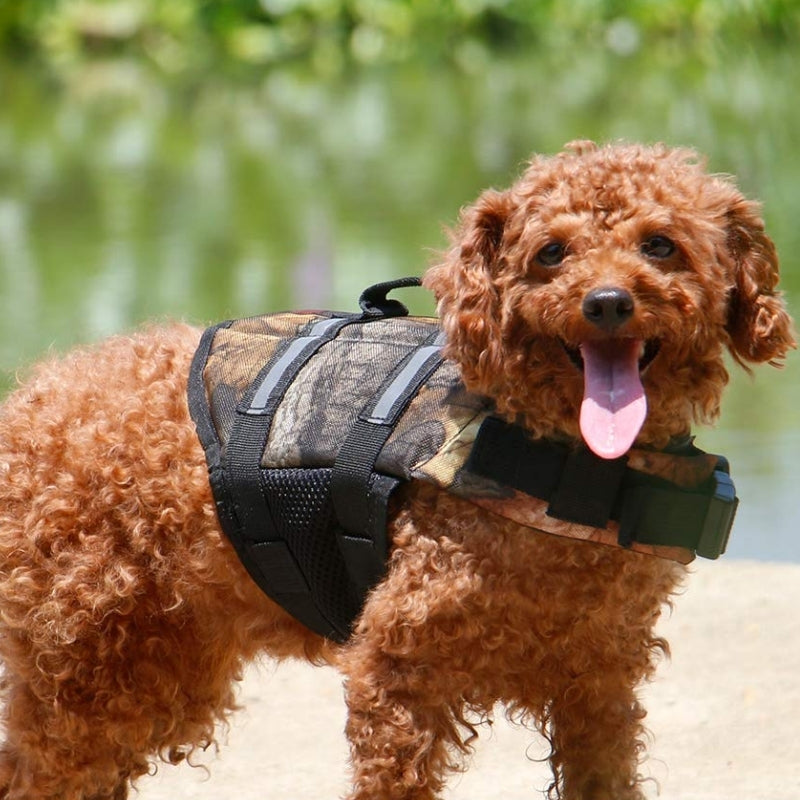 Camo-Hunde-Schwimmweste