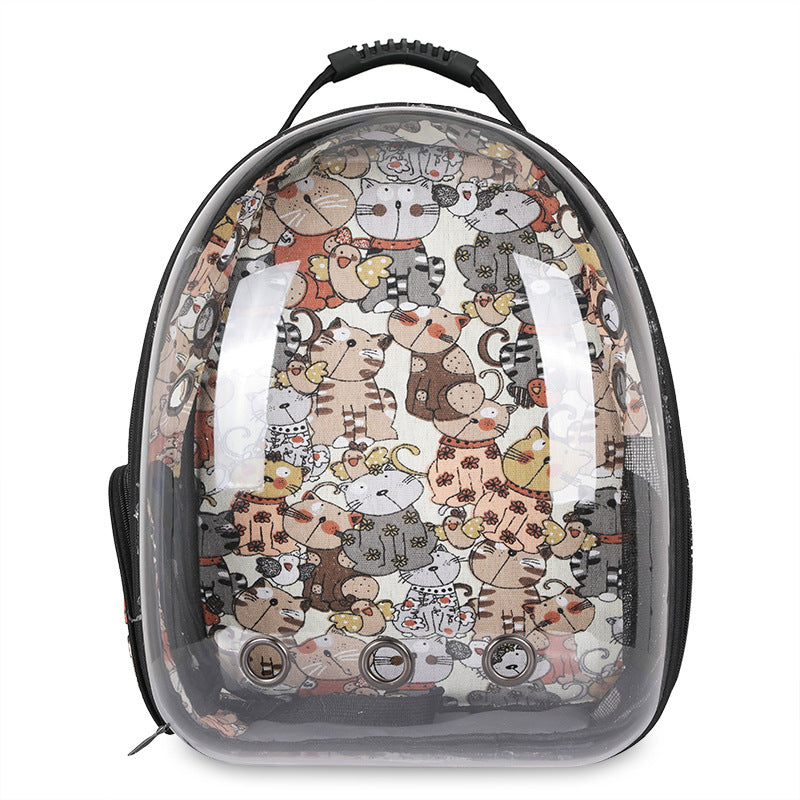 Ausklappbarer Katzen/Hunde Rucksack