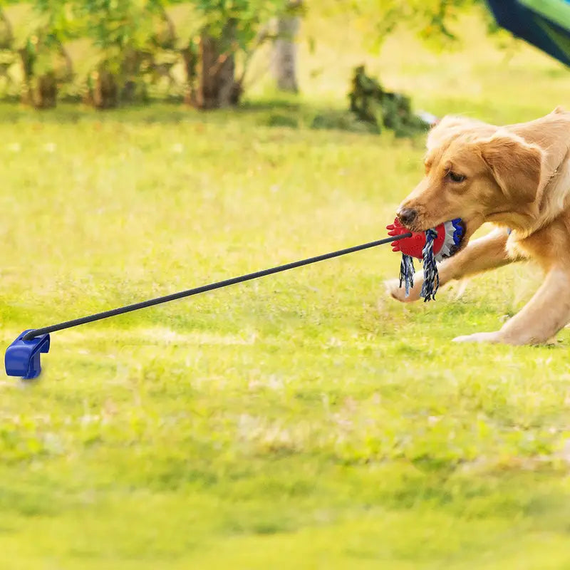 Hundespielzeug zum Zerren und Kauen im Freien