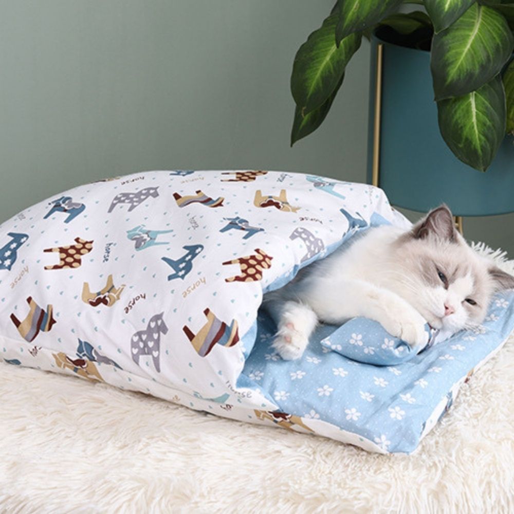 PurrfectDream: Deluxe Komfort-Katzenbett