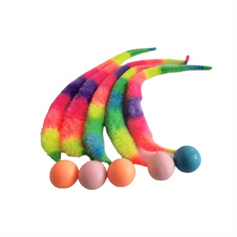 SpringWurm - Bunte Katzenspielzeuge