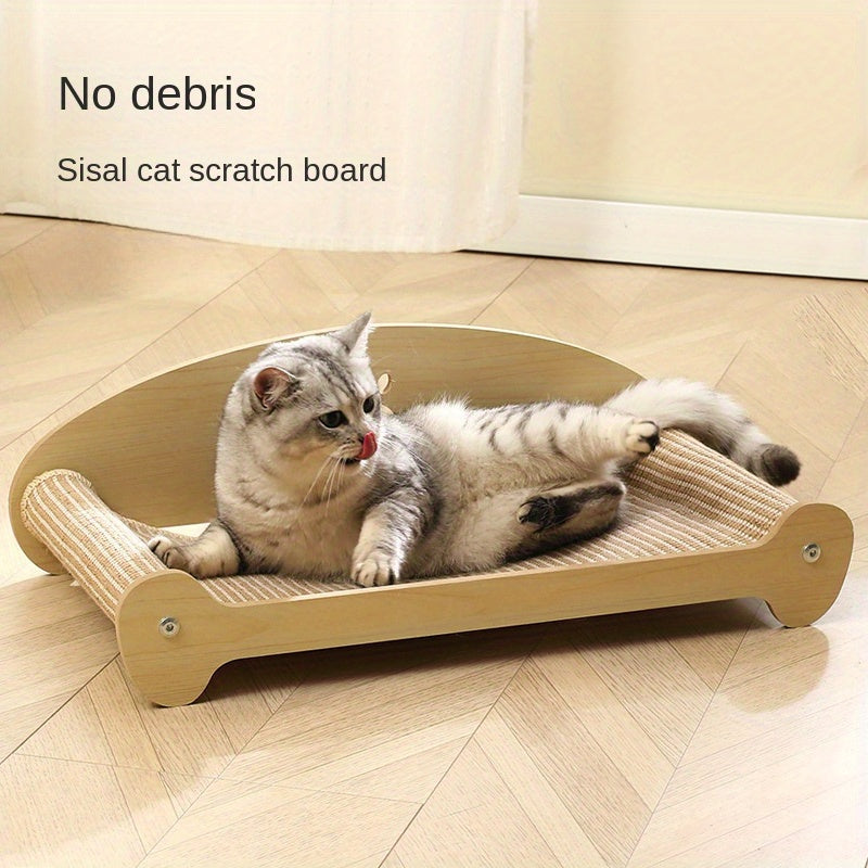 Katzenlounge Deluxe - Breite Sisal Chaiselongue