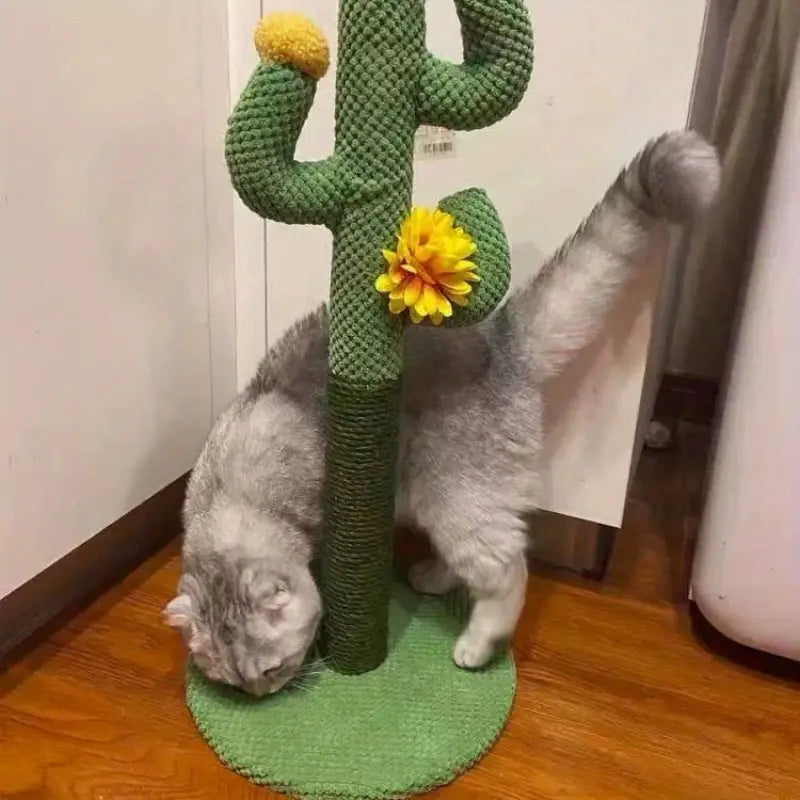 Katzen Kaktus Kratzbaum aus Sisal