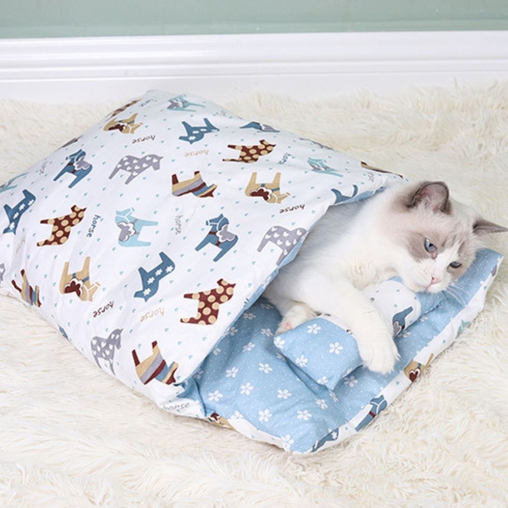 PurrfectDream: Deluxe Komfort-Katzenbett