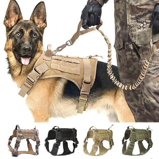 ElitePro Tactical Sicherheits-Geschirr für Hunde