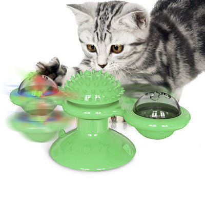 Purrfect Spin: Das ultimative Katzen-Spielzeug