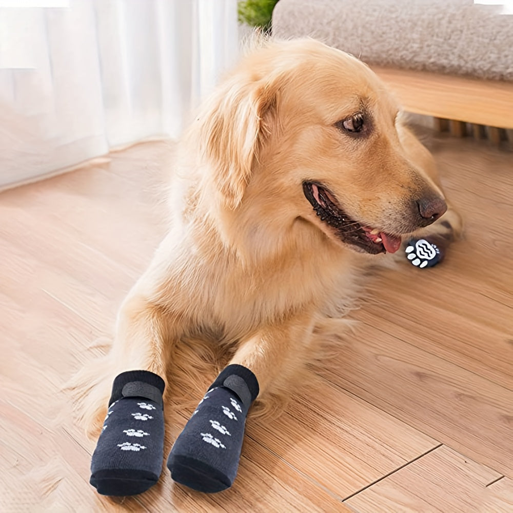 PawProtect - Wasserdichte Hundesocken Schwarz