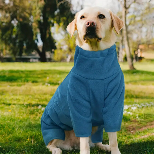 Winddichter Wintermantel für Hunde - Ganzkörper-Pyjama