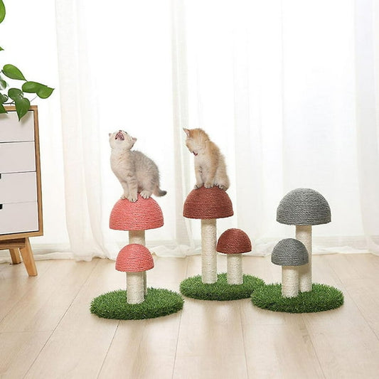 Katzen Pilz Kratzbaum aus Sisal