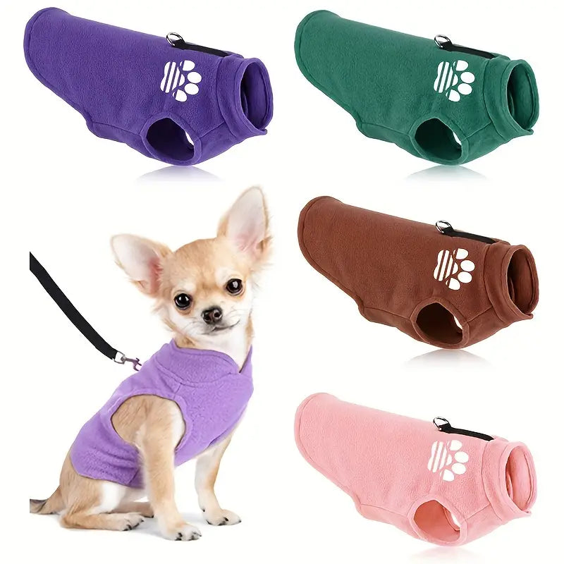 Herbst-Winter Hundebekleidung - Fleece-Wärme für kleine Hunde