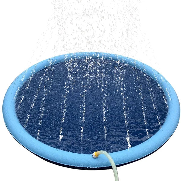 Woof Splash: Sanftes & Beruhigendes Hunde-Sprinkler-Pad