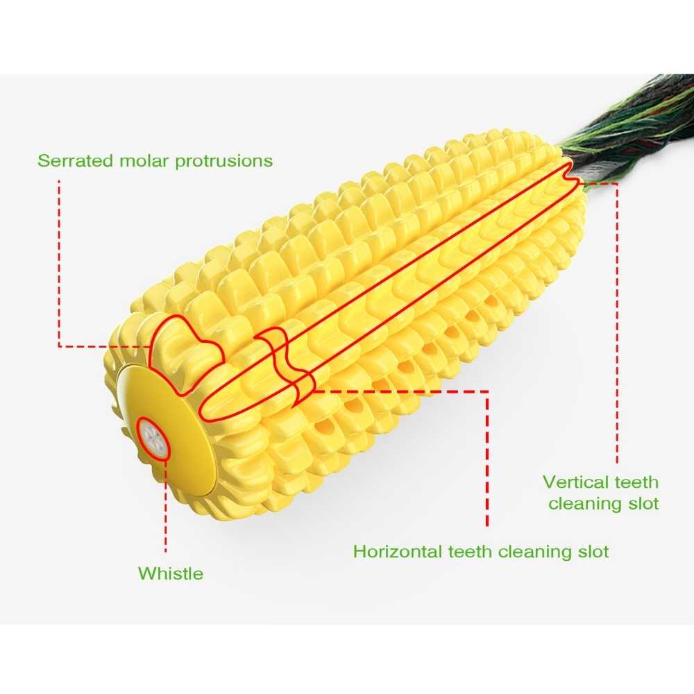 Maisförmiges Kau-Spielzeug für Hunde