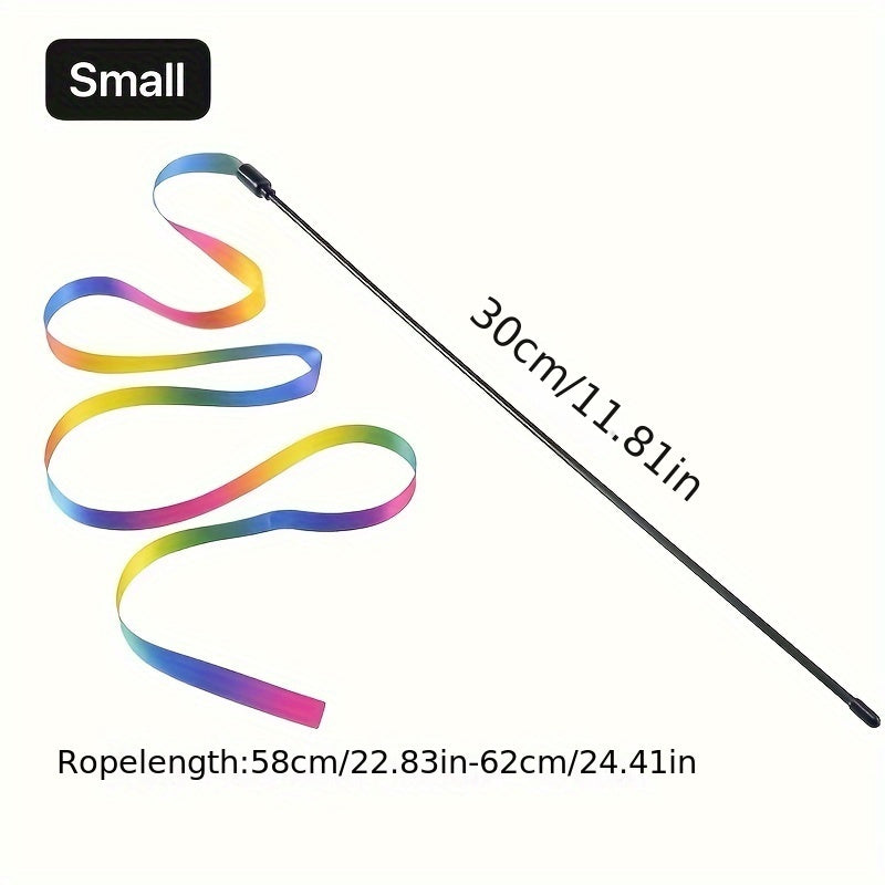 RibbonTease - Interaktives Katzenspielzeug mit Schleifenstab