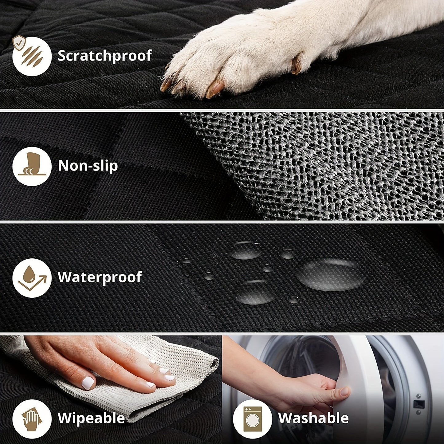 SeatGuard - Wasserdichte Hundedecken für Autos