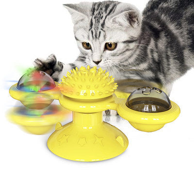 Purrfect Spin: Das ultimative Katzen-Spielzeug