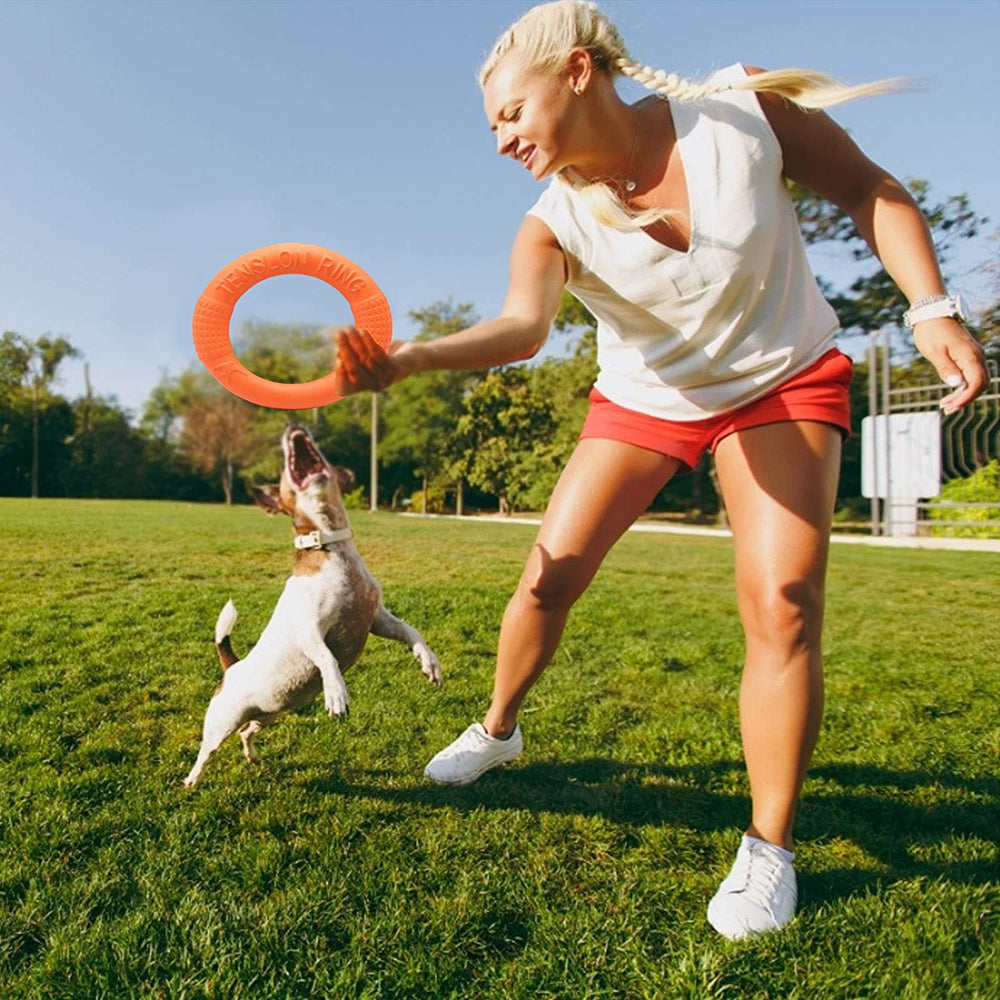 Rot Flug-Ring für Hunde