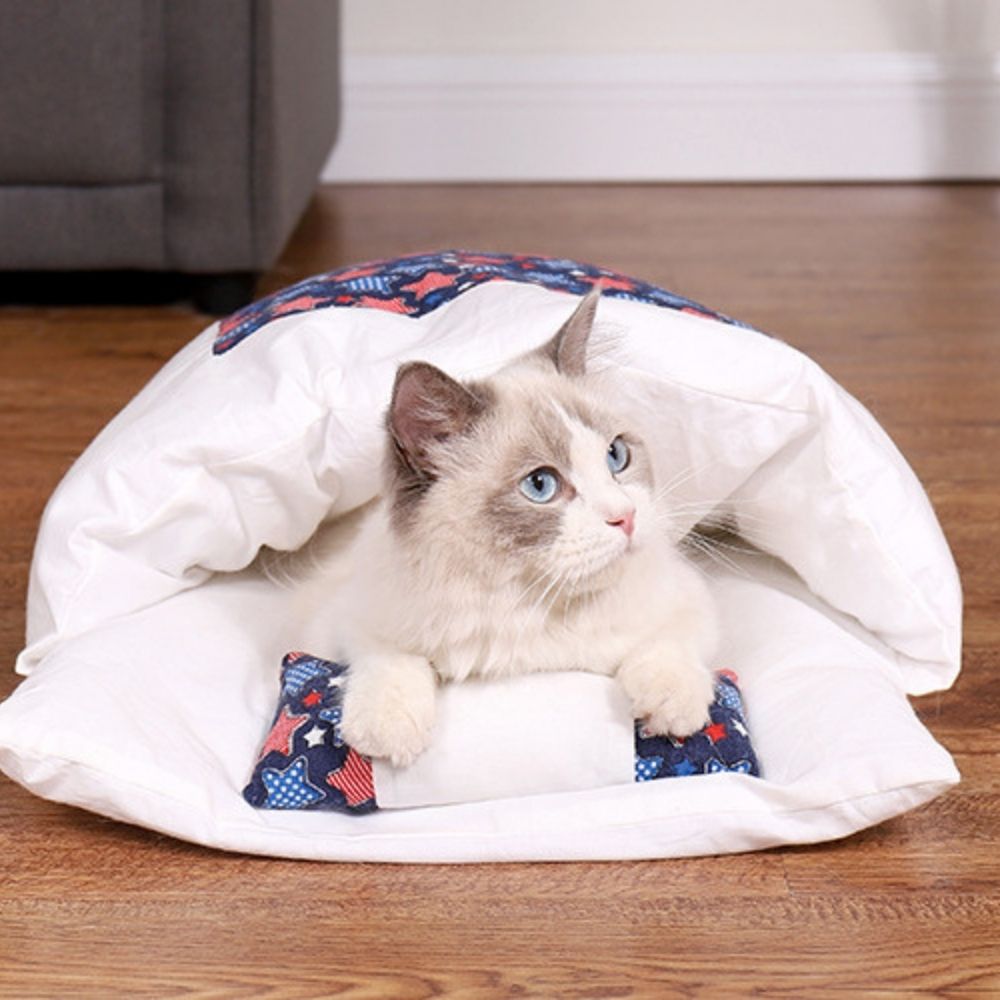 PurrfectDream: Deluxe Komfort-Katzenbett