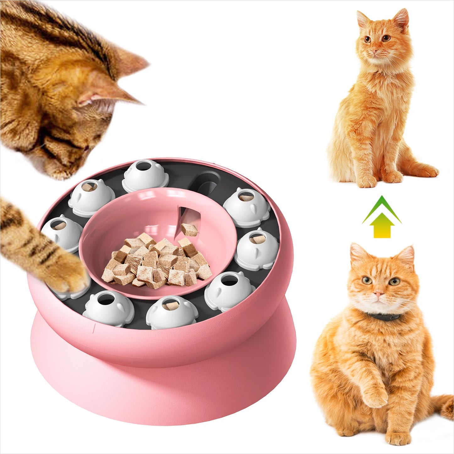 SmartyBowl - Interaktiver Futterlabyrinth Napf für Katzen