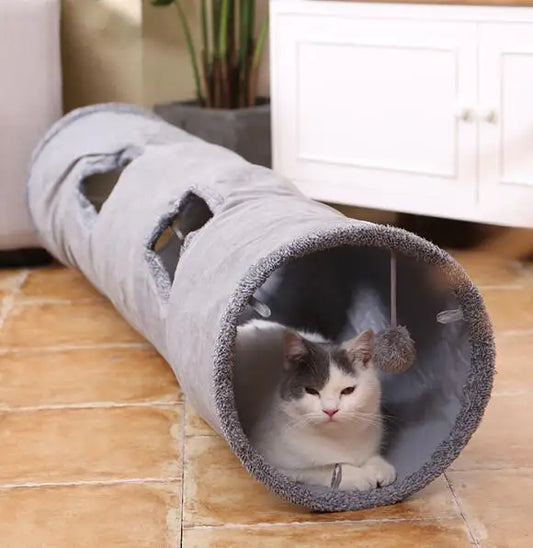 Faltbarer Spaß-Tunnel für Katzen