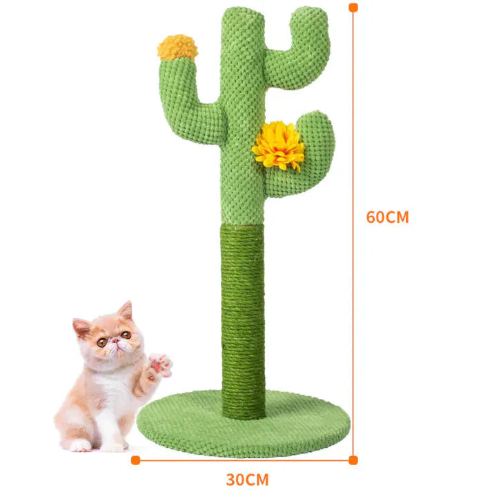 Katzen Kaktus Kratzbaum aus Sisal