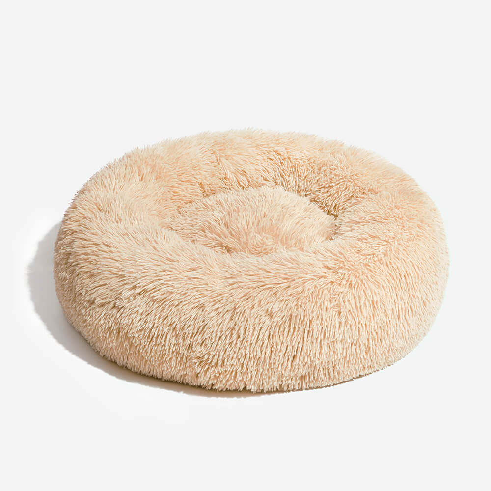 Brauner Fluffy Traumbett