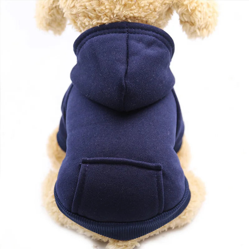 Snuggle - Dunkelblauer Hundehoodie