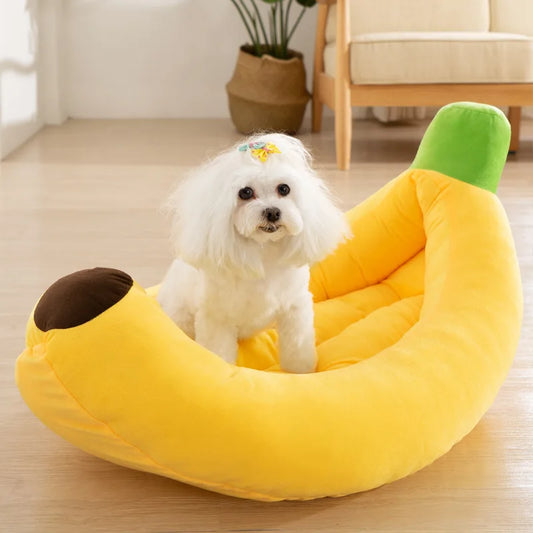 Banana Bliss - Gelbes Kuschelbett