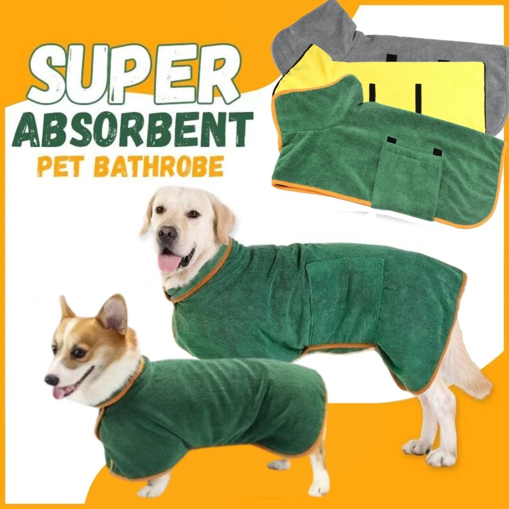 UltraSaughund - Superabsorbierendes Hundebademantel