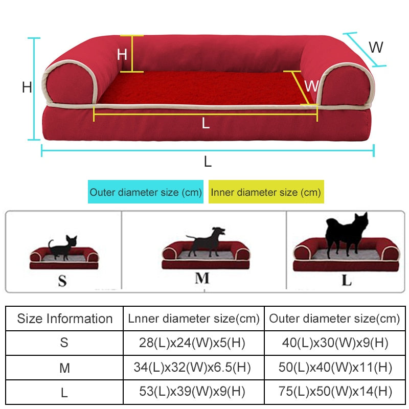 Traumsofa - Hundebett für Tiefenentspannung Hellgrau