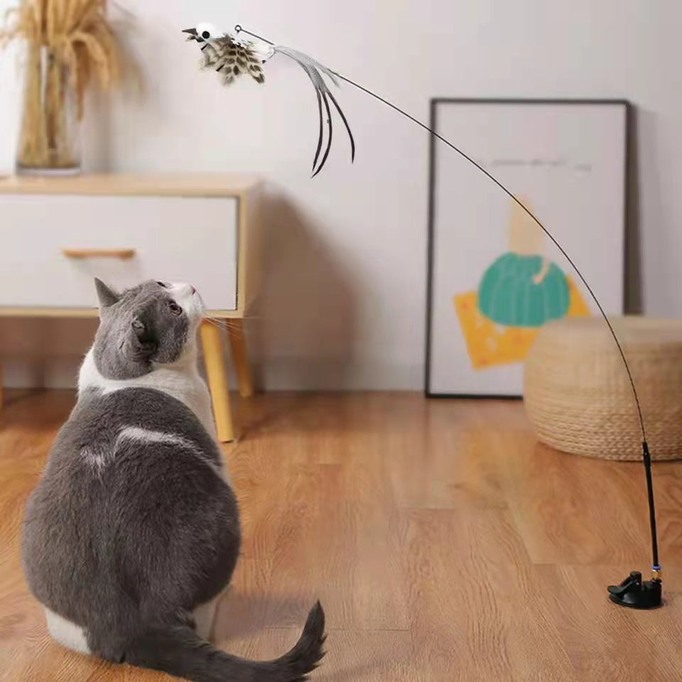 FunFeline: Interaktiver Spielstab für Katzen