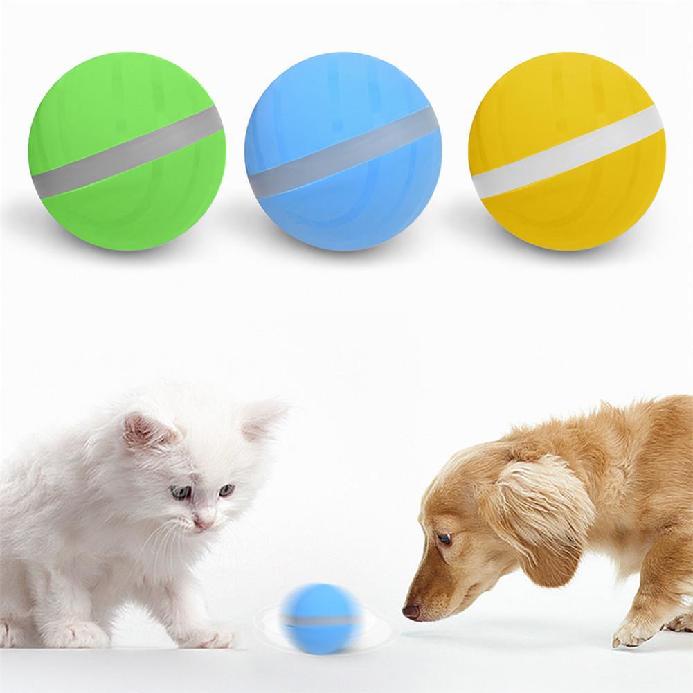 AktivBall Grün - Intelligentes USB-Rollspielzeug für Hunde