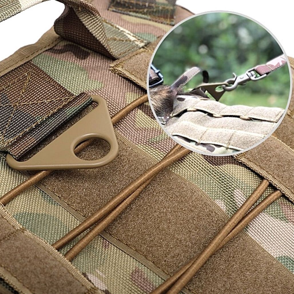 ElitePro Tactical Sicherheits-Geschirr für Hunde