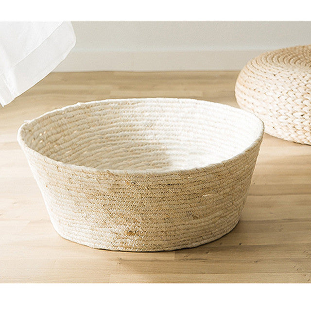 Eco-Friendly Straw Cat Bed - Komfort & Charme für Ihren Liebling