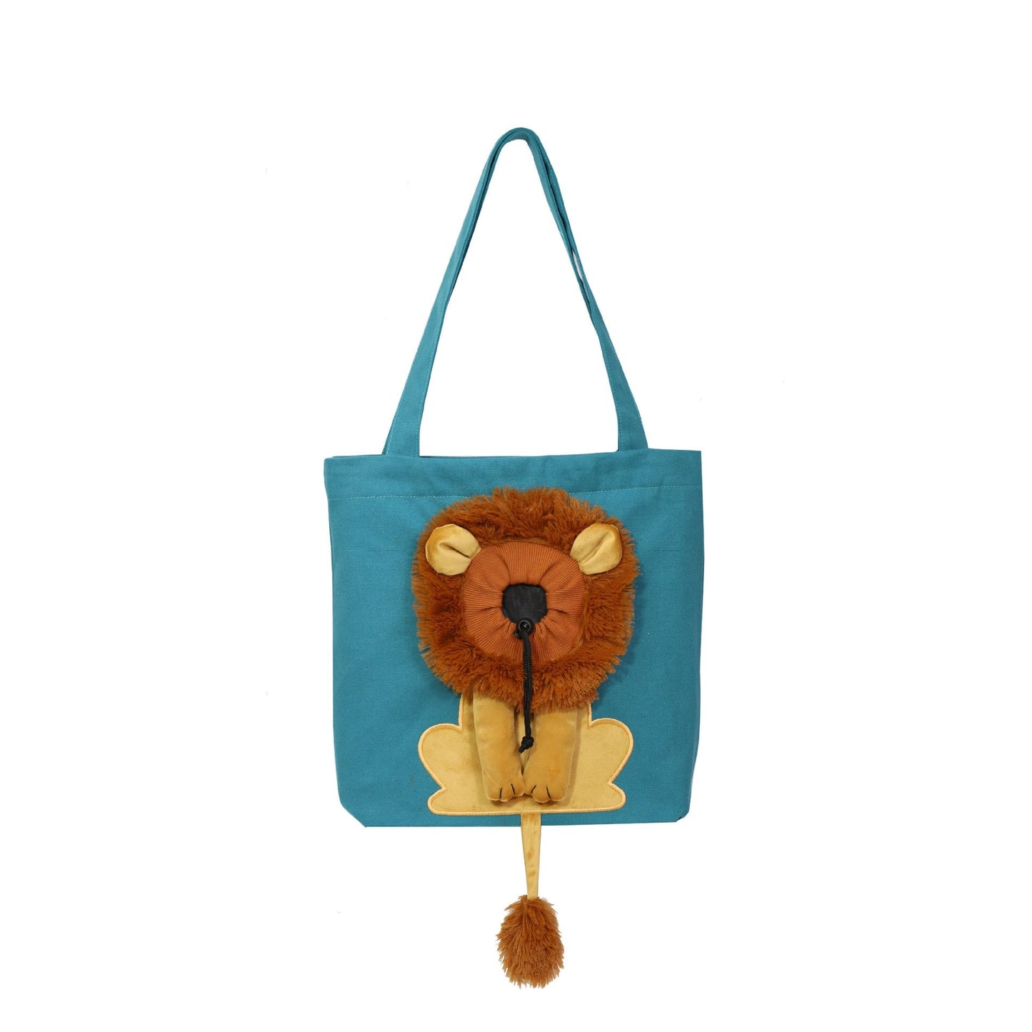 Stilvoller Lion Tote Bag: Überall mit Katze & Hund