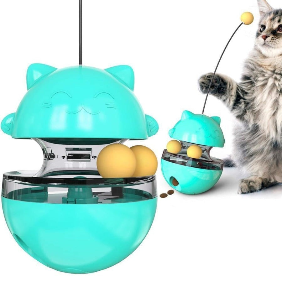 Katzen-Slow-Feeder-Spielzeug