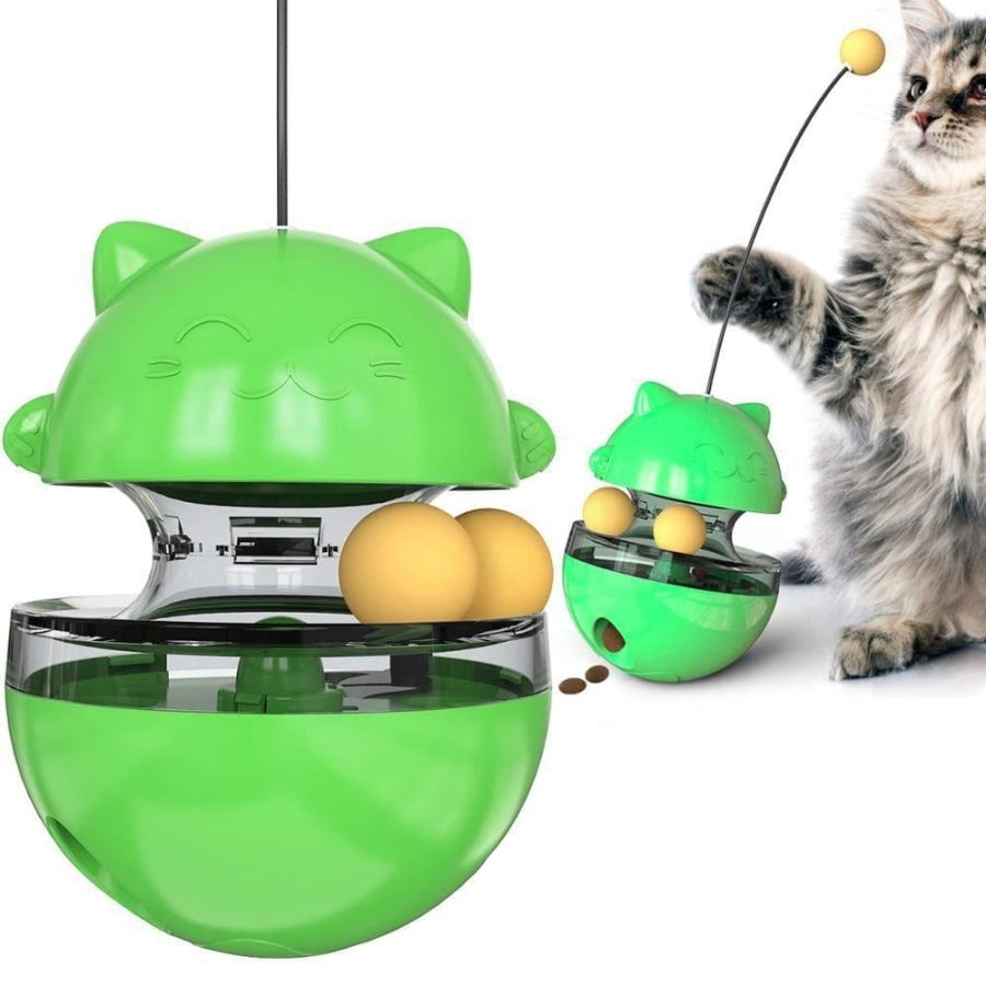 Katzen-Slow-Feeder-Spielzeug