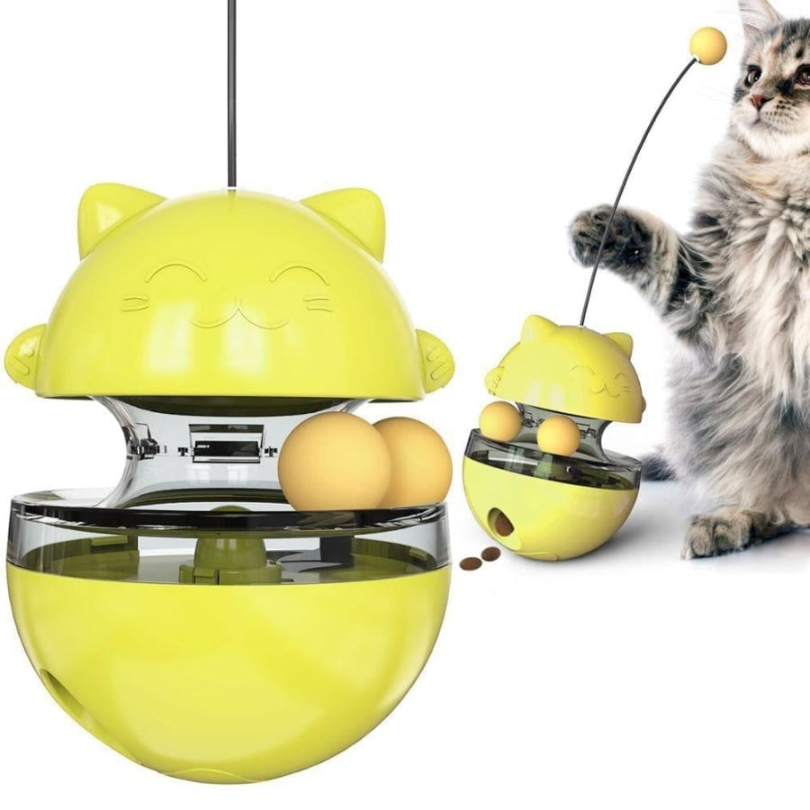 Katzen-Slow-Feeder-Spielzeug