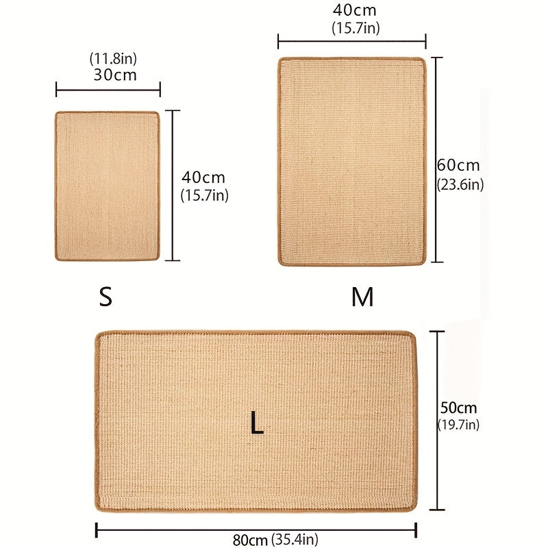 ScratchGuard - Natürliche Sisal-Kratzmatte