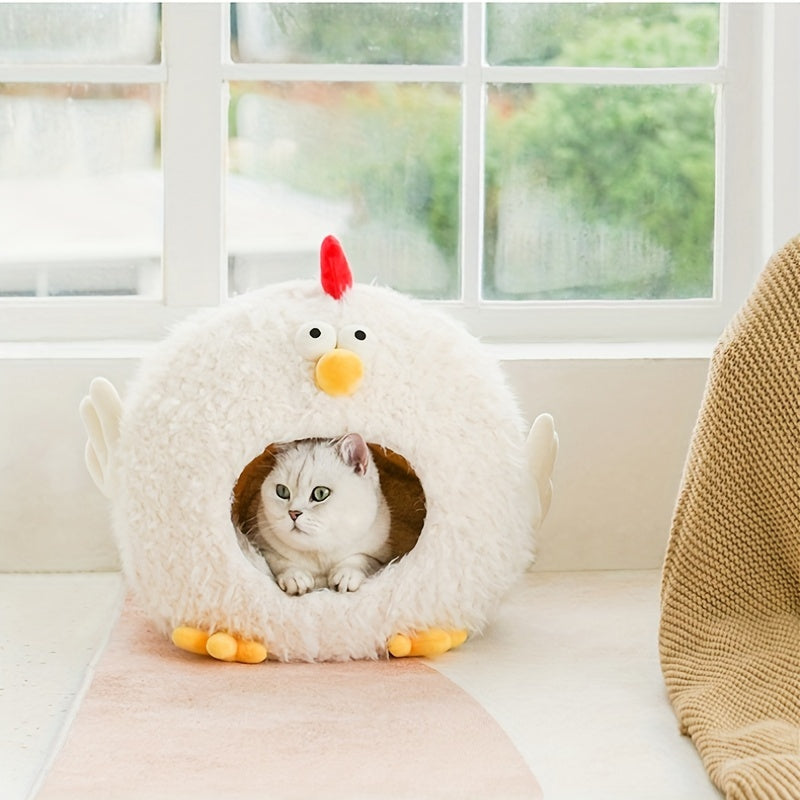 CozyCluck - Kuscheliges Hühnchen Katzenbett