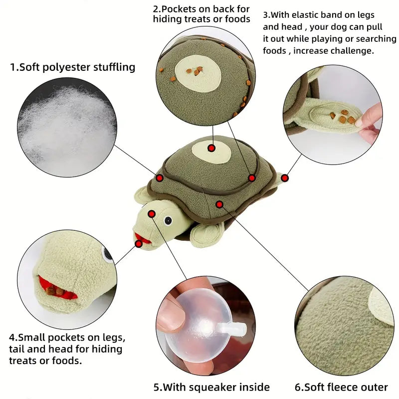 Schildkröten-Futterspielzeug - Interaktiv & Entspannend