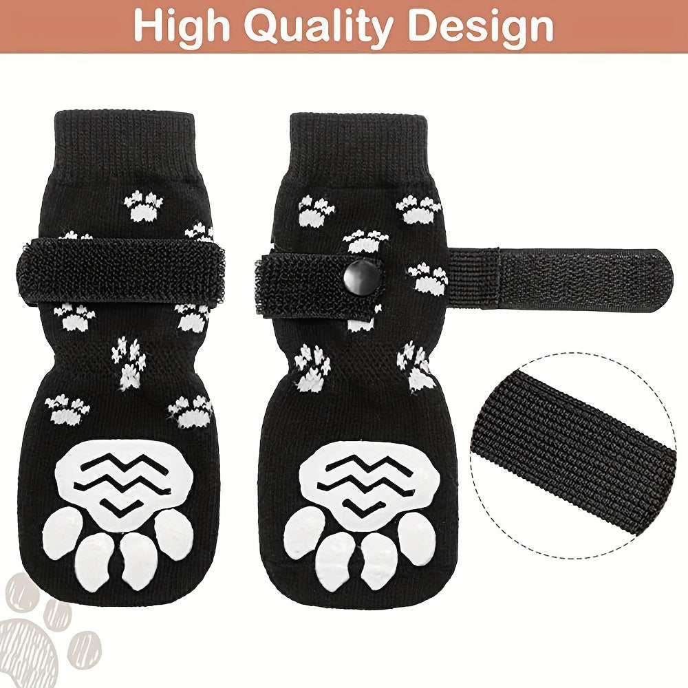 PawProtect - Wasserdichte Hundesocken Schwarz