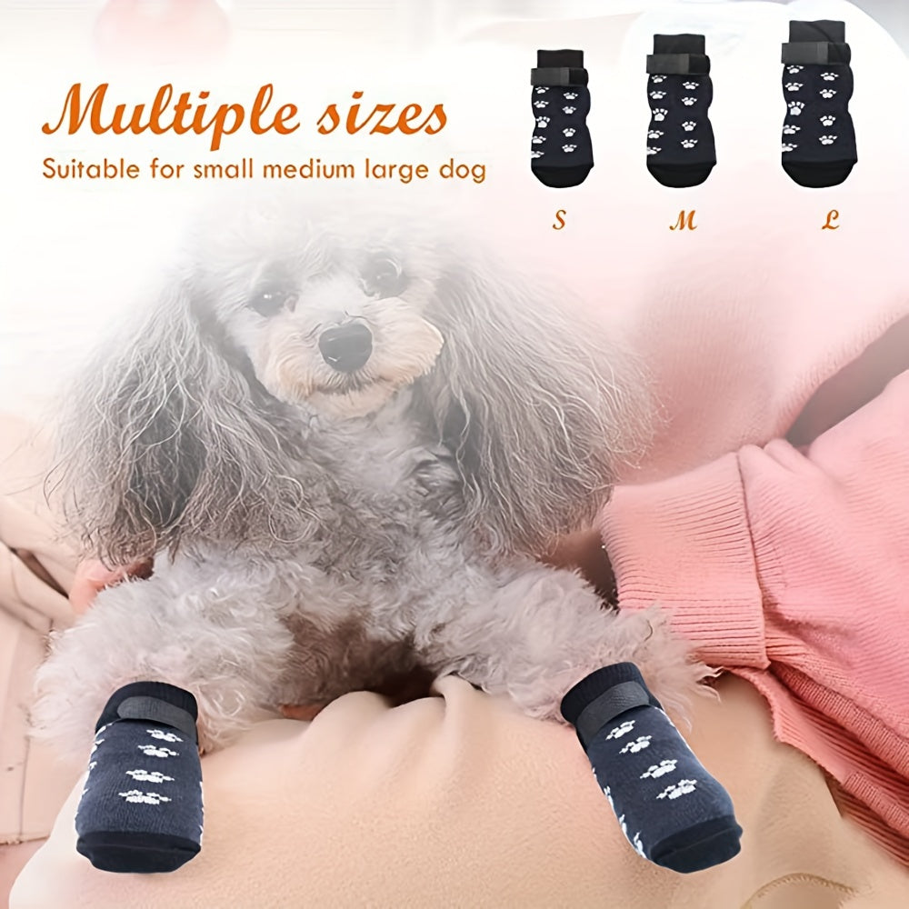 PawProtect - Wasserdichte Hundesocken Schwarz