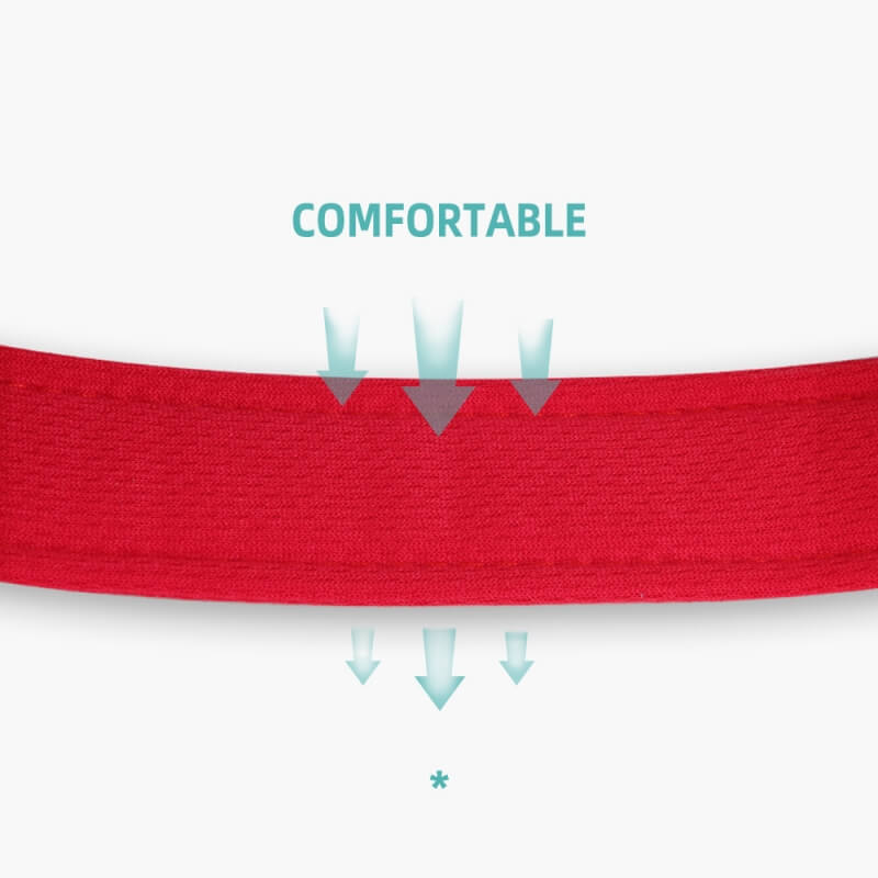 Rotes Hundegeschirr FlexiFit