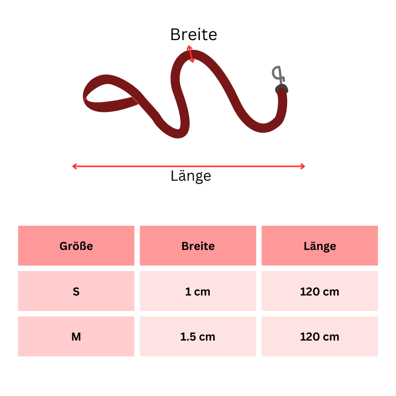 Unzerstörbare Hundeleine aus PU-Leder mit Legierungsschnalle - robust und stilvoll