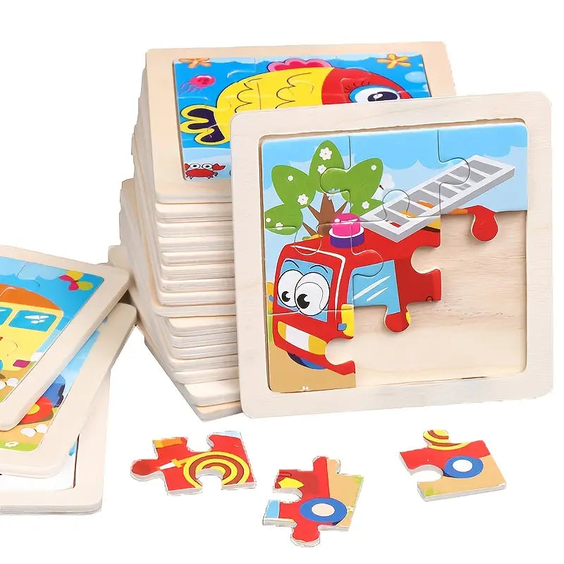 Spaß & Bildungsreiche Holzpuzzle-Spielzeuge für Kinder