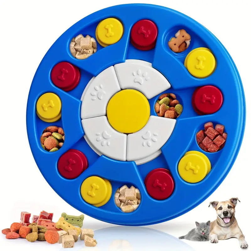 Haustier puzzle spielzeug langsamer fressnapf für hunde & katzen