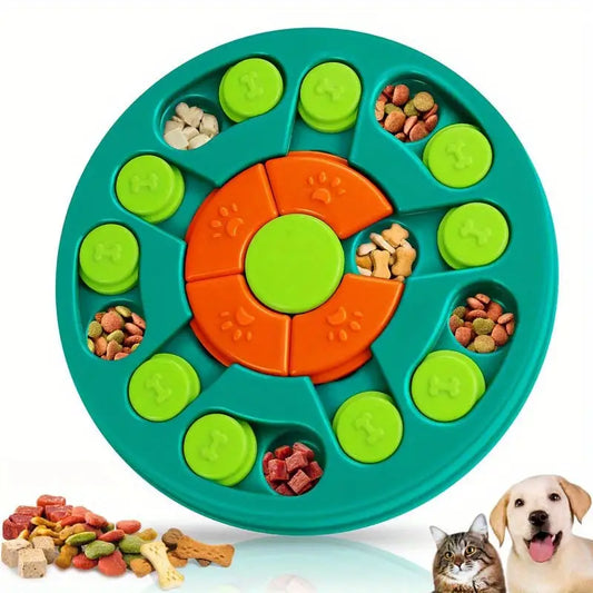 Haustier puzzle spielzeug langsamer fressnapf für hunde & katzen